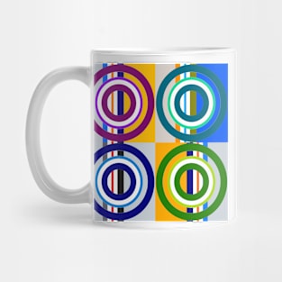 circles and lines 3 Mug